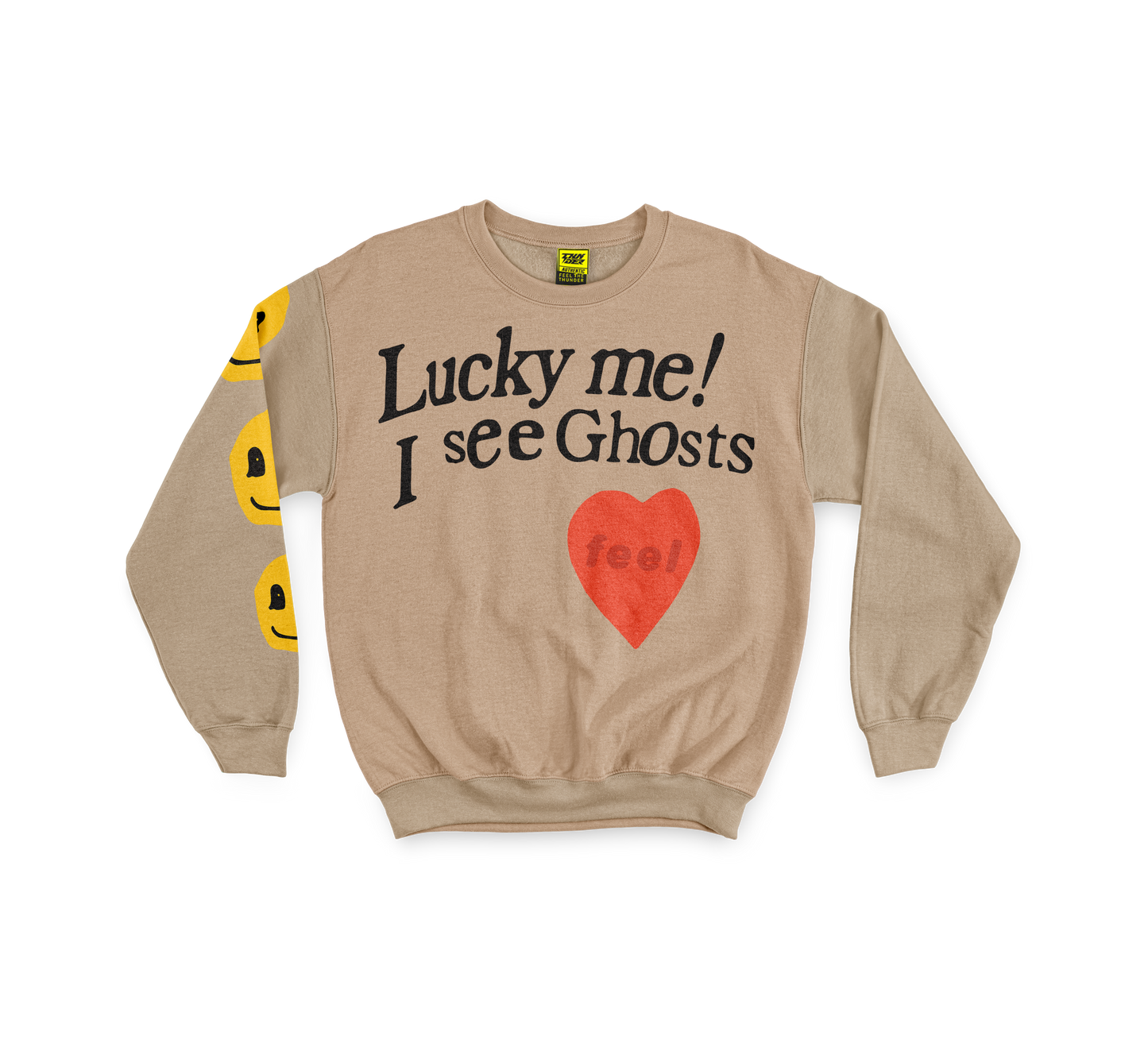 SWEATSHIRT Lucky Me I See GHOST