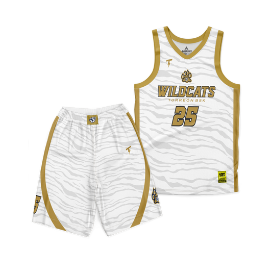 WildCats BASKETBALL WHT